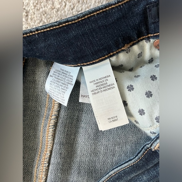 EUC Lucky Jeans Skinny Size 10 length 30 - Picture 7 of 8